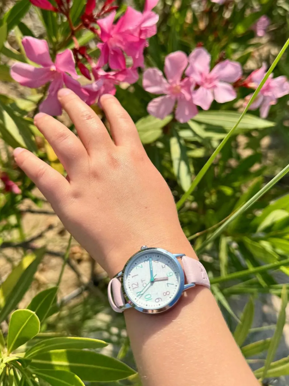 Cool Time Mädchen<Mädchen Armbanduhr flieder gemustert