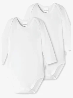 Schiesser Mädchen<Mädchen Baby Bodies - 2er-Pack weiß uni