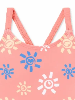 Schiesser Mädchen<Mädchen Badeanzug - Aqua Kids Girl pink bedruckt