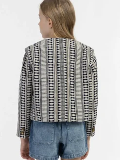 IZIA Mädchen<Mädchen Blazerjacke marine gemustert