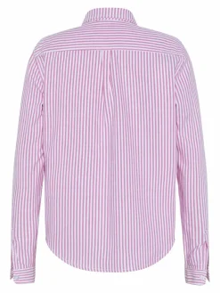 Polo Sylt Mädchen<Mädchen Bluse pink weiß gestreift
