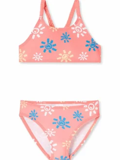 Schiesser Mädchen<Mädchen Bustier-Bikini - Aqua Kids Girl pink bedruckt