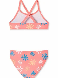 Schiesser Mädchen<Mädchen Bustier-Bikini - Aqua Kids Girl pink bedruckt