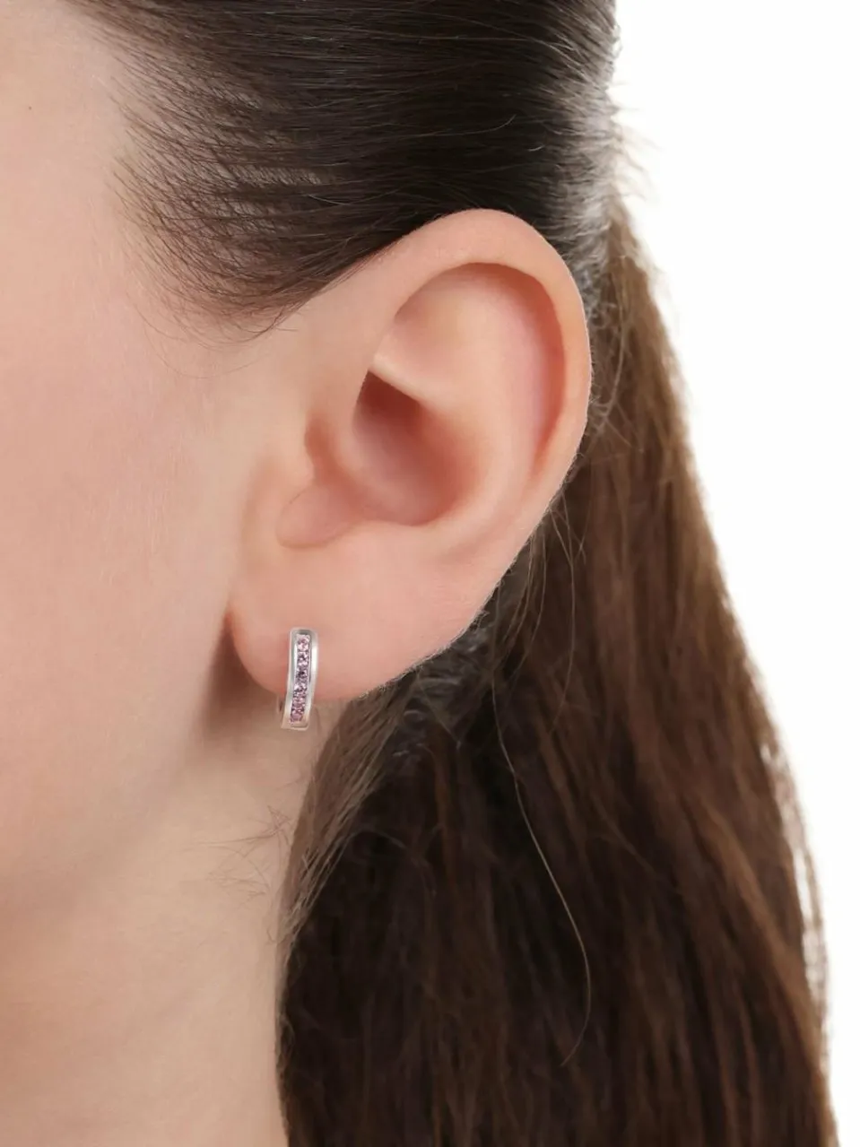 Prinzessin Lillifee Mädchen<Mädchen Creolen silber uni