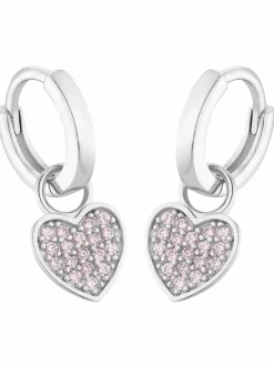 s.Oliver Mädchen<Mädchen Creolen silber uni