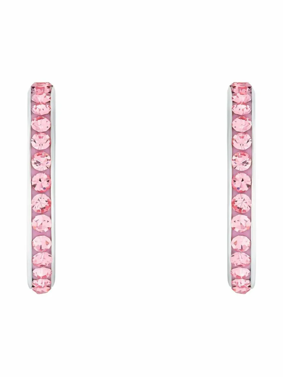 amor Mädchen<Mädchen Creolen silber uni