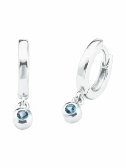 s.Oliver Mädchen<Mädchen Creolen türkis uni