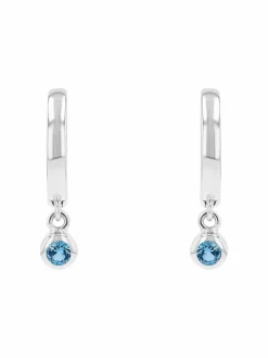 s.Oliver Mädchen<Mädchen Creolen türkis uni