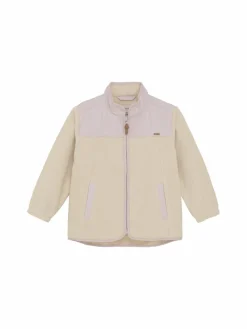 Minymo Mädchen<Mädchen Fleecejacke - MIJacket beige uni