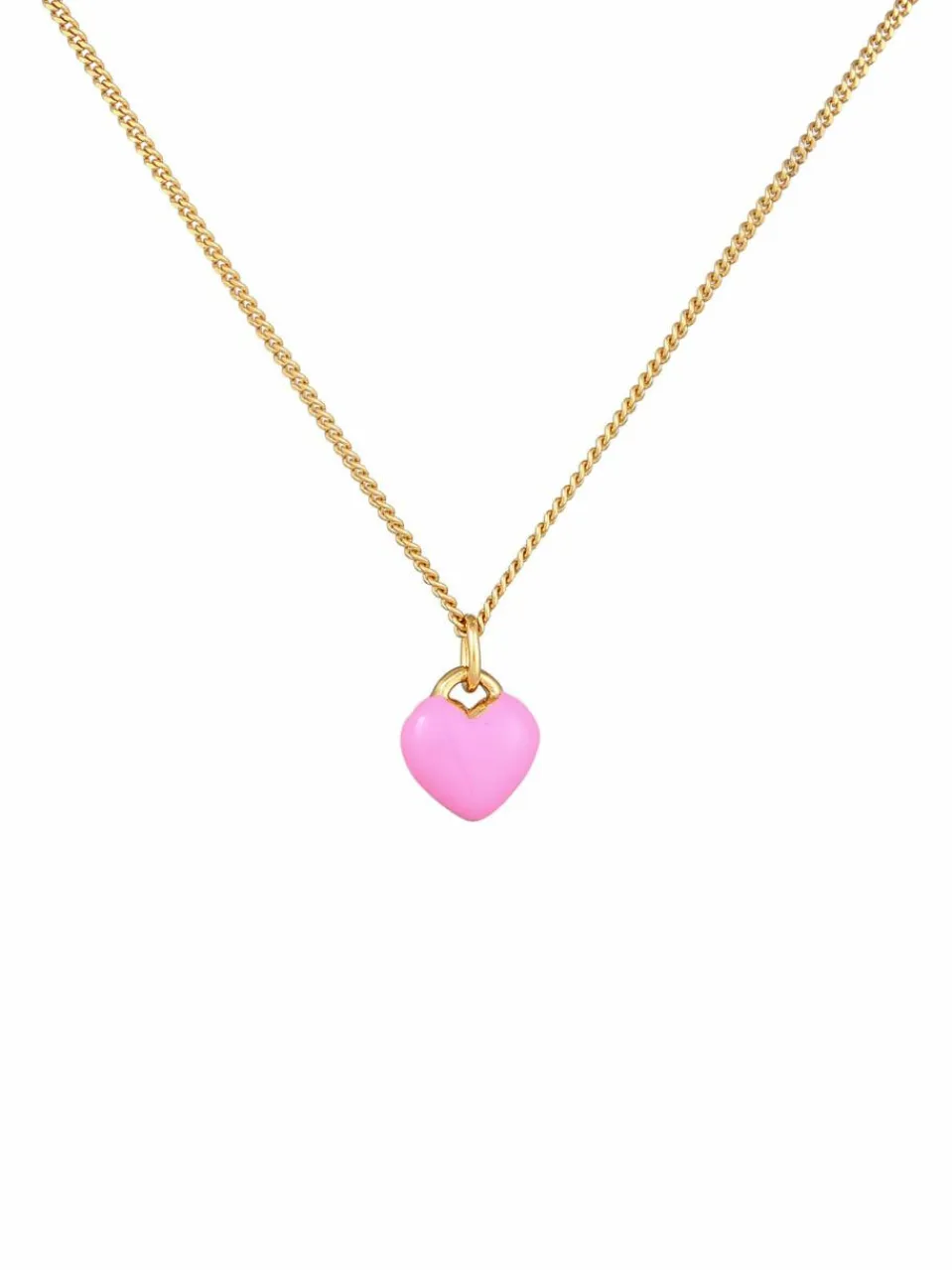 Elli Mädchen<Mädchen Halskette gold uni