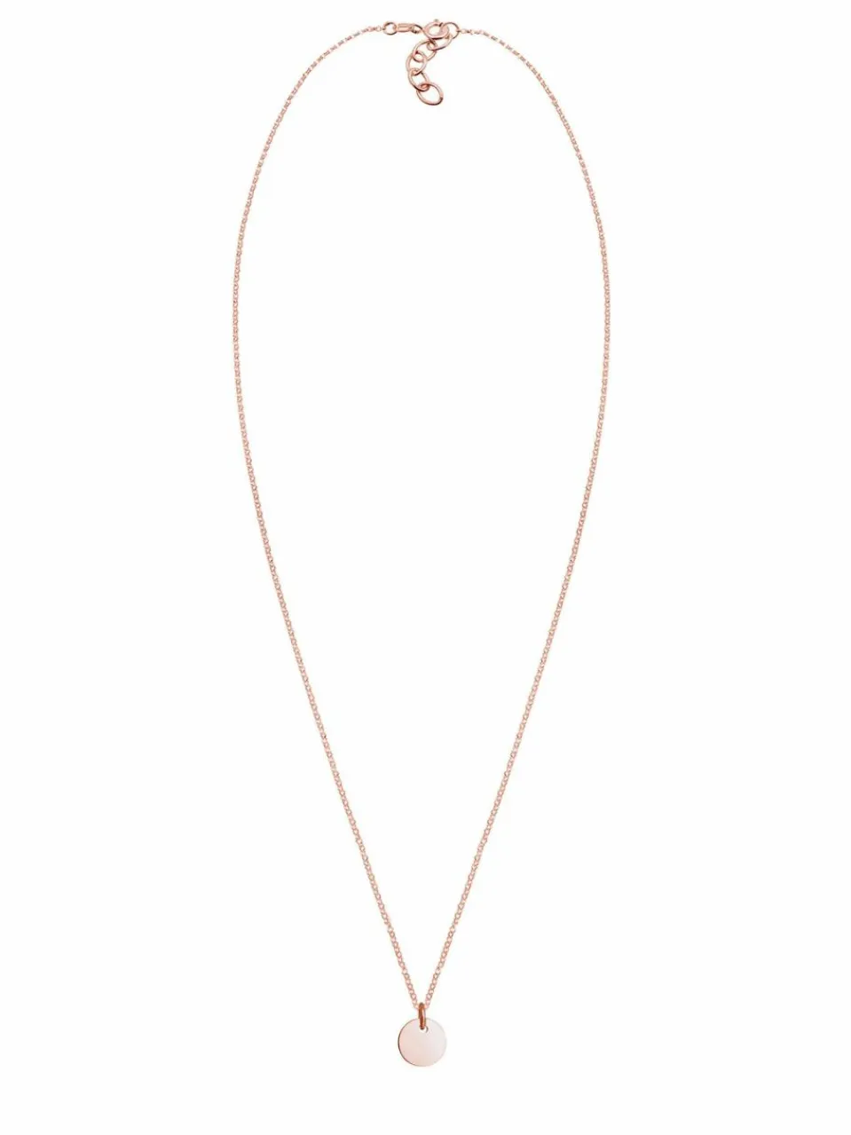 Elli Mädchen<Mädchen Halskette roségold uni