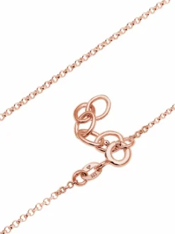 Elli Mädchen<Mädchen Halskette roségold uni