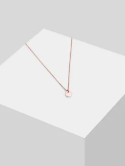 Elli Mädchen<Mädchen Halskette roségold uni