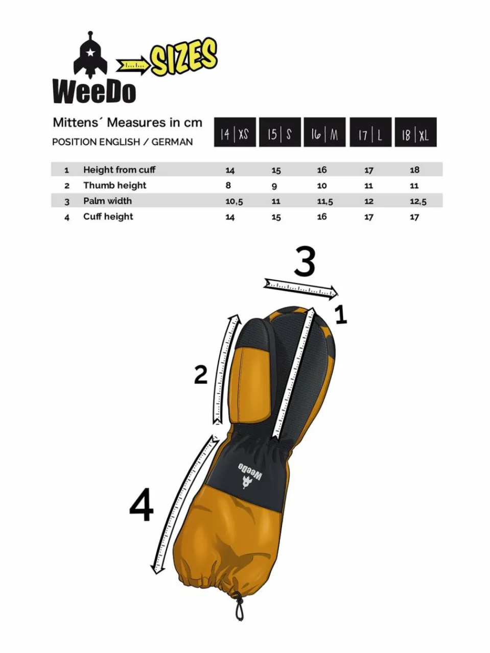 WeeDo Mädchen>Mädchen Handschuhe