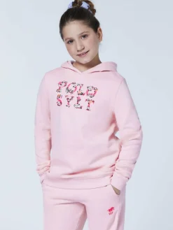 Polo Sylt Mädchen<Mädchen Hoodie rosa pink bedruckt