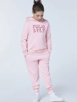 Polo Sylt Mädchen<Mädchen Hoodie rosa pink bedruckt