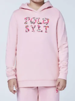 Polo Sylt Mädchen<Mädchen Hoodie rosa pink bedruckt