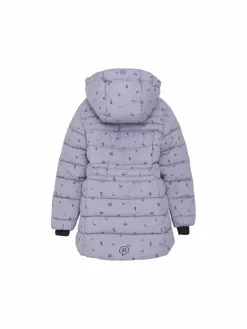 ColorKids Mädchen<Mädchen Jacke flieder gemustert