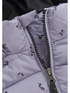 ColorKids Mädchen<Mädchen Jacke flieder gemustert