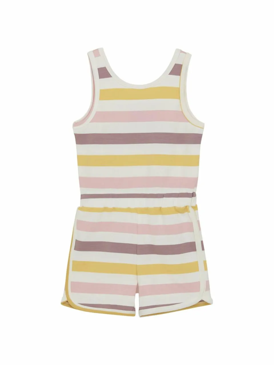 ColorKids Mädchen<Mädchen Jumpsuit - CO mehrfarbig gestreift