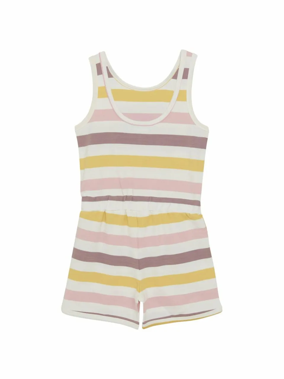 ColorKids Mädchen<Mädchen Jumpsuit - CO mehrfarbig gestreift