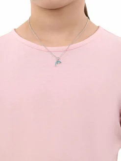 Prinzessin Lillifee Mädchen<Mädchen Kette mit Anhänger silber uni