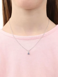 Prinzessin Lillifee Mädchen<Mädchen Kette mit Anhänger lila uni