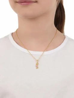 Prinzessin Lillifee Mädchen<Mädchen Kette mit Anhänger gold uni