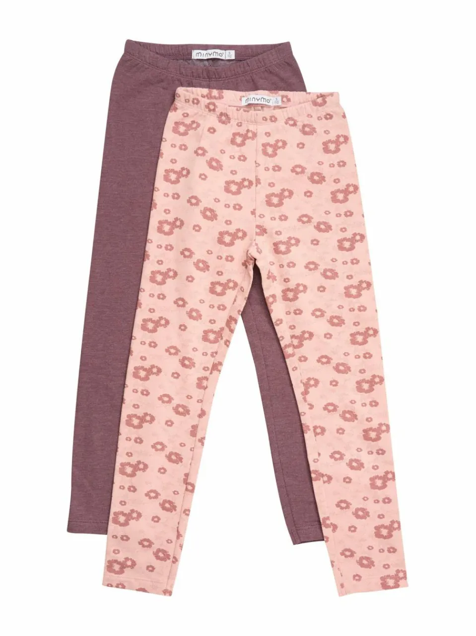 Minymo Mädchen<Mädchen Leggings rosa bedruckt