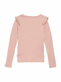 Minymo Mädchen<Mädchen Longsleeve rosa uni