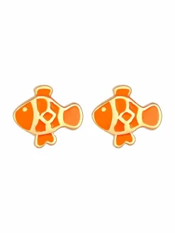 Elli Mädchen<Mädchen Ohrringe gold uni