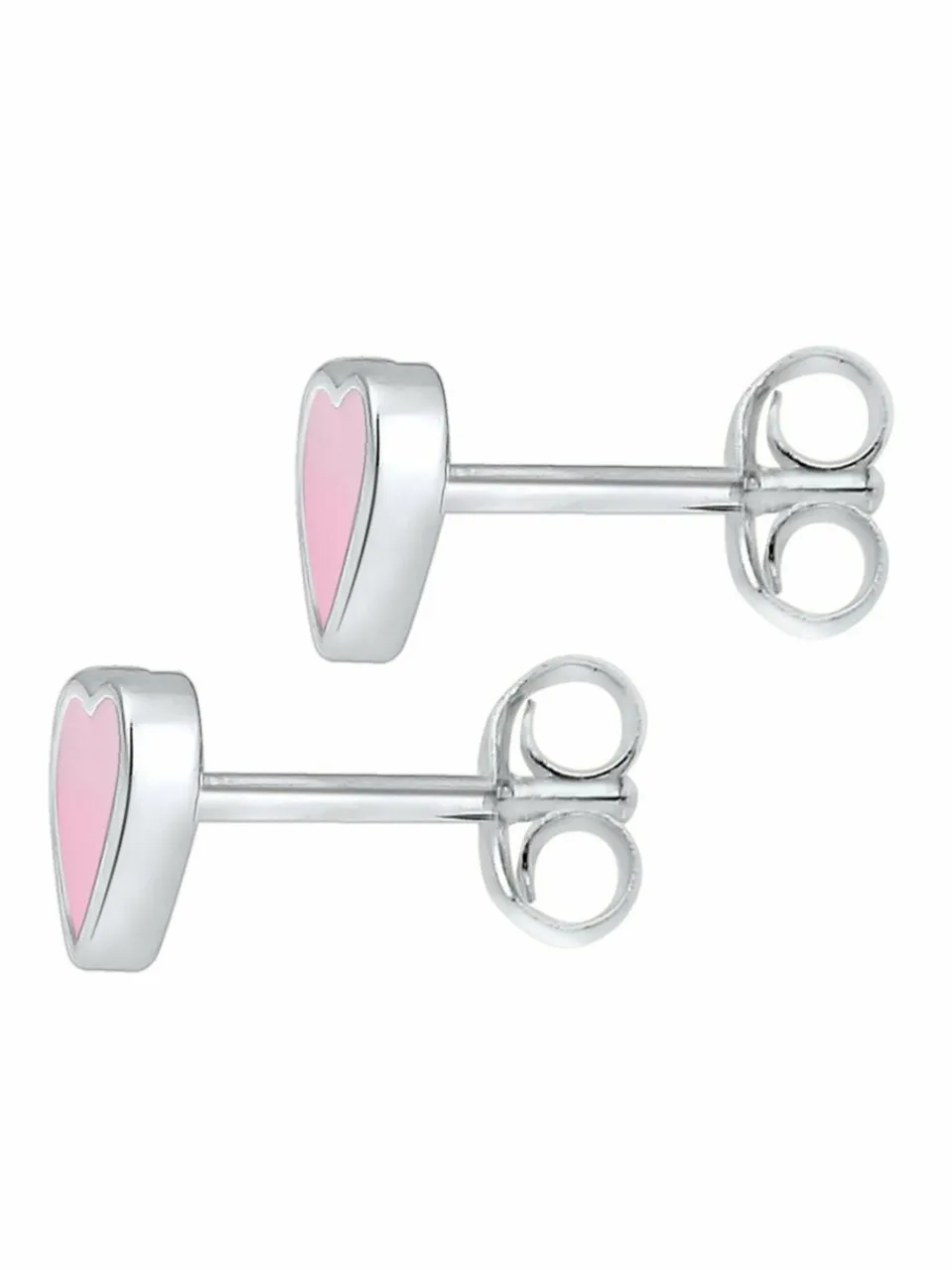 Elli Mädchen<Mädchen Ohrringe rosa uni