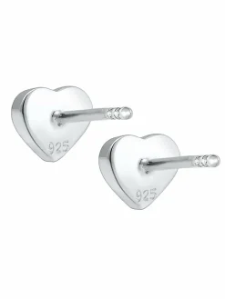 Elli Mädchen<Mädchen Ohrringe rosa uni