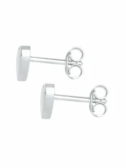 Elli Mädchen<Mädchen Ohrringe silber uni