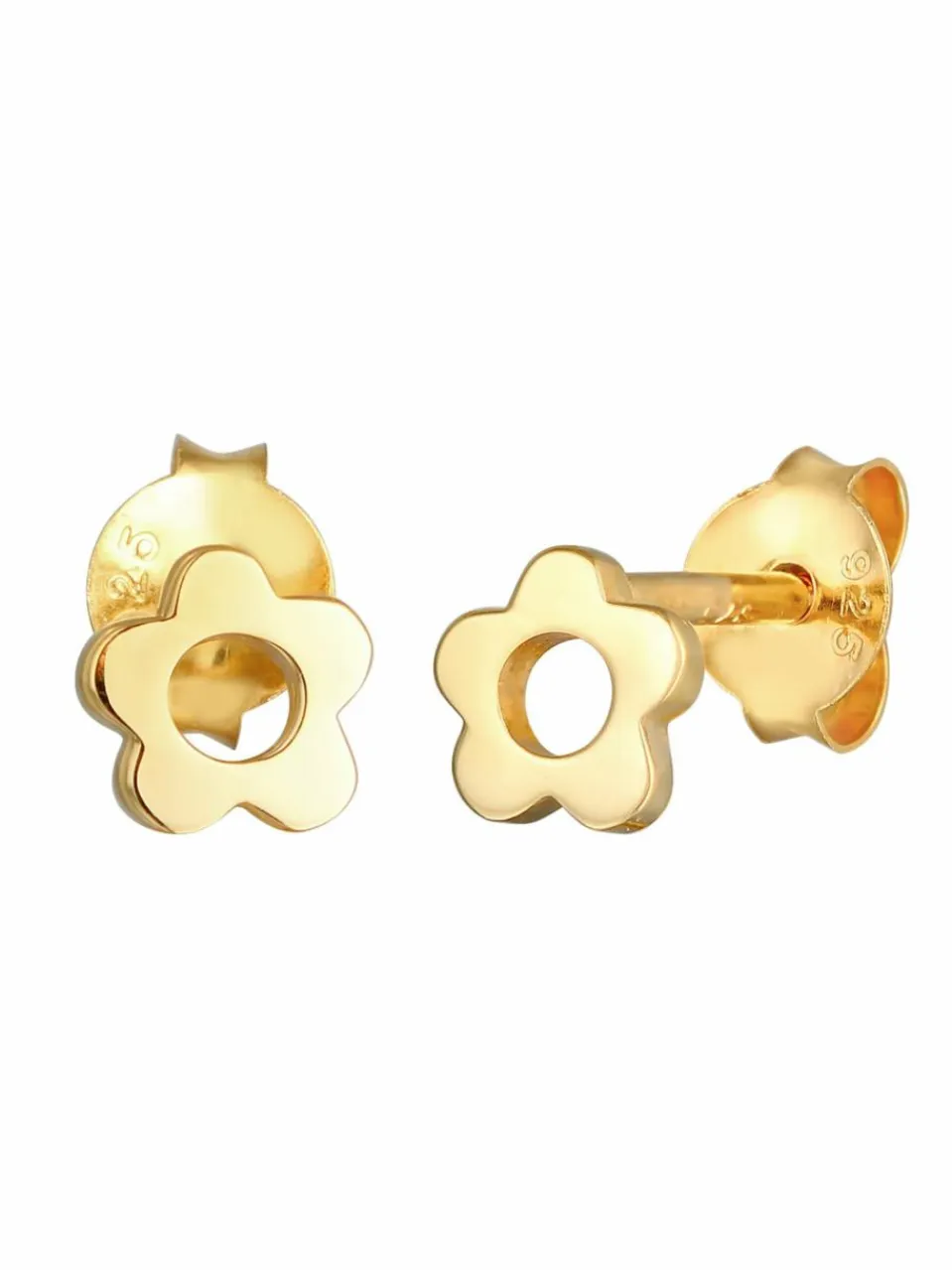 Elli Mädchen<Mädchen Ohrringe gold uni