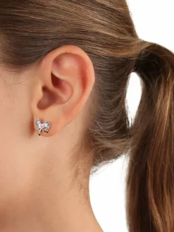 Prinzessin Lillifee Mädchen<Mädchen Ohrstecker lila uni