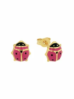 amor Mädchen<Mädchen Ohrstecker silber uni