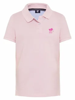 Polo Sylt Mädchen<Mädchen Polo rosa pink uni