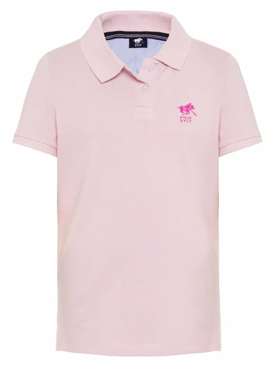 Polo Sylt Mädchen<Mädchen Polo rosa pink uni