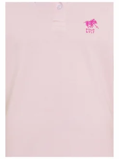 Polo Sylt Mädchen<Mädchen Polo rosa pink uni
