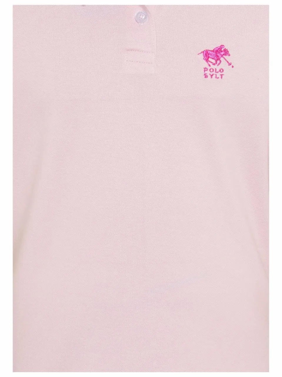 Polo Sylt Mädchen<Mädchen Polo rosa pink uni
