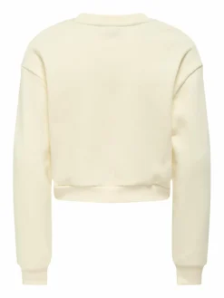 Only Kids Mädchen<Mädchen Pullover weiß bedruckt