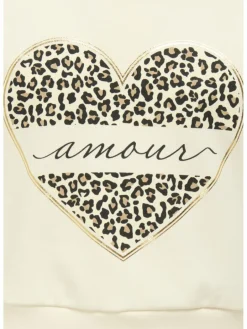 Only Kids Mädchen<Mädchen Pullover weiß bedruckt