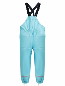 Schmuddelwedda Mädchen<Mädchen Regenhose aqua meliert