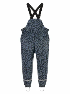 Schmuddelwedda Mädchen<Mädchen Regenhose blau gemustert