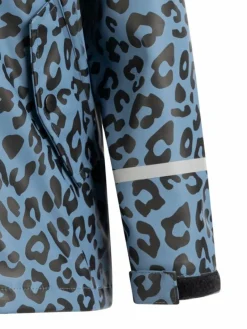 Schmuddelwedda Mädchen<Mädchen Regenjacke blau gemustert