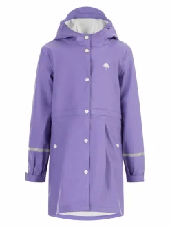 Schmuddelwedda Mädchen<Mädchen Regenmantel flieder uni