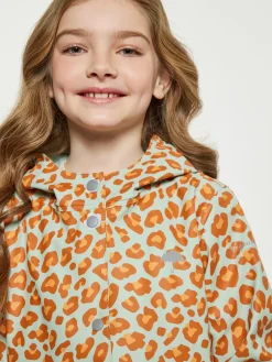 Schmuddelwedda Mädchen<Mädchen Regenparka orange gemustert