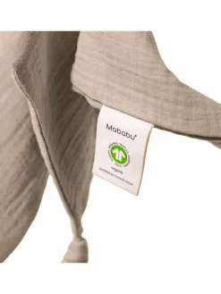 Mababu Mädchen<Mädchen Schmusetuch beige uni