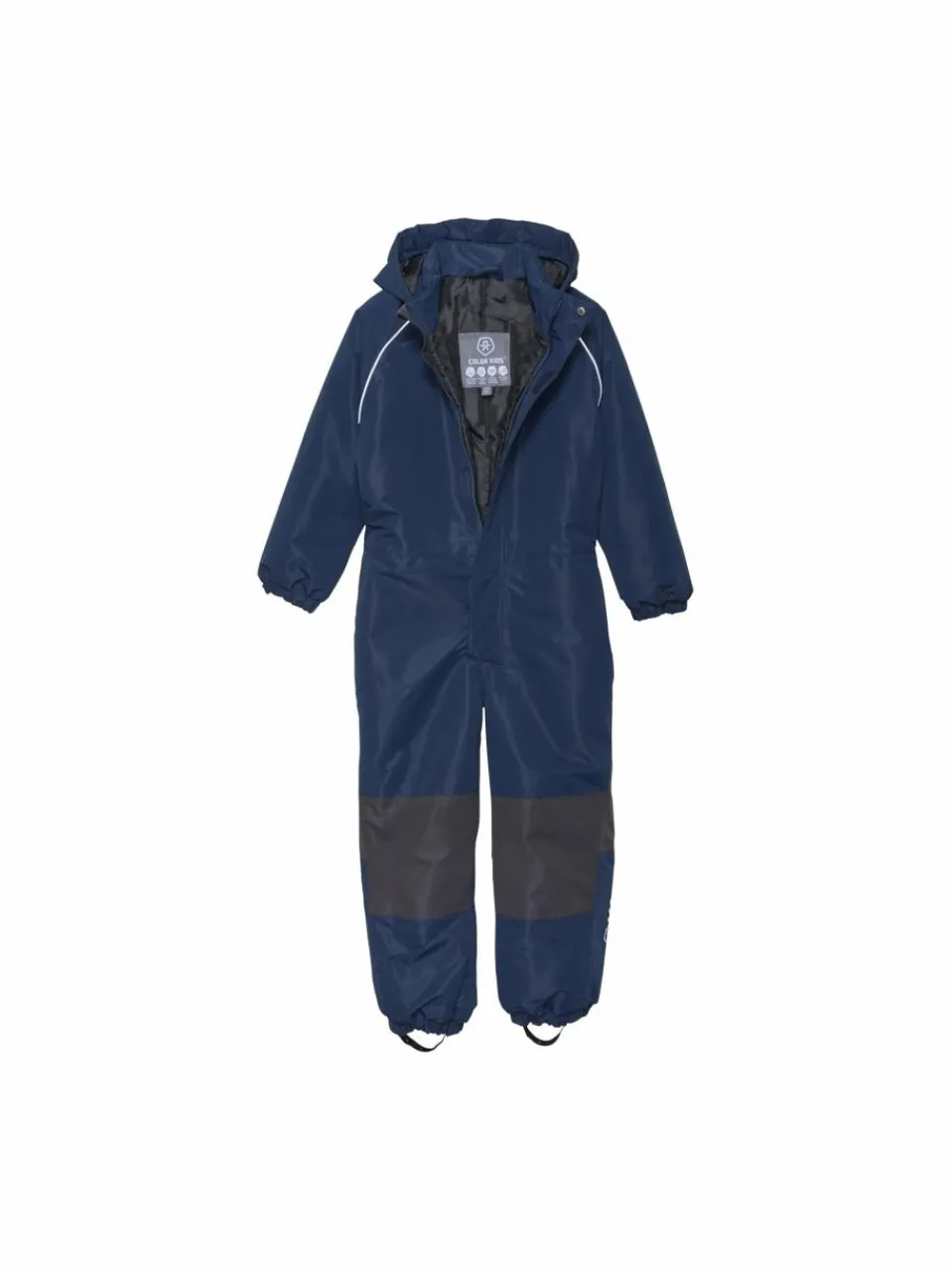 ColorKids Mädchen<Mädchen Schneeoverall blau uni